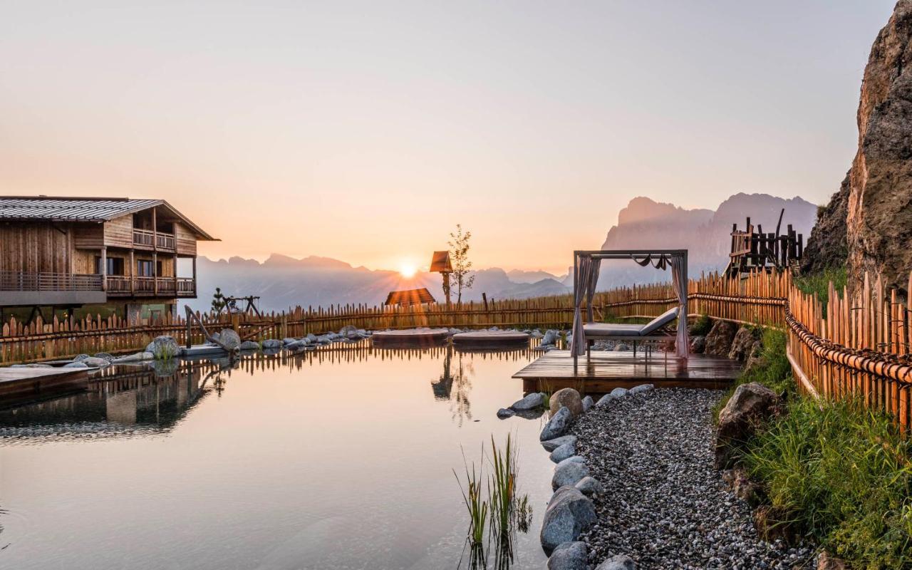 Hotel Goldknopf Alpe Di Siusi Ngoại thất bức ảnh