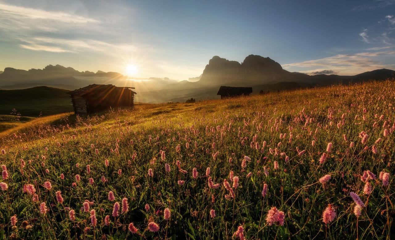 Hotel Goldknopf Alpe Di Siusi Ngoại thất bức ảnh